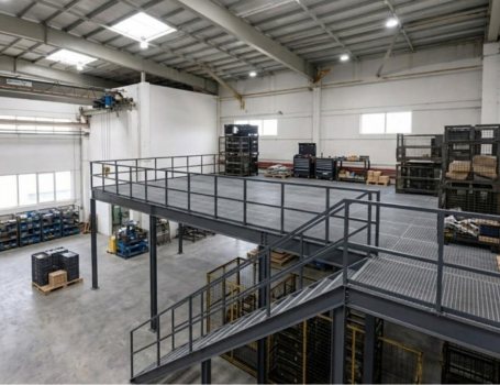 TTF Industrial Steel Platform Detail