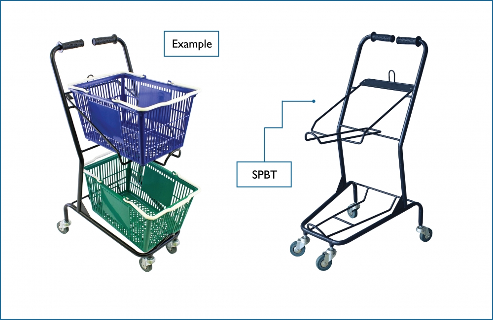 Shopping Basket Trolley