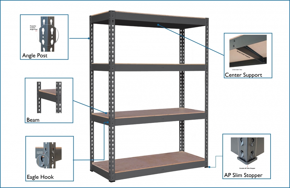 TTF E-Boltless Rack