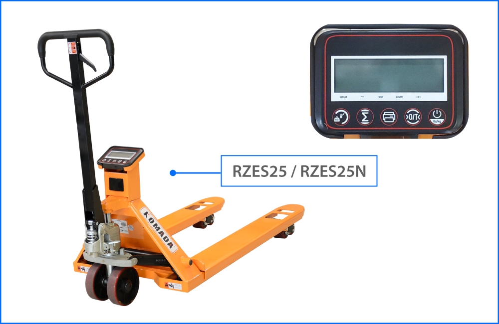 KOMADA Weight Scale Hand Pallet Truck