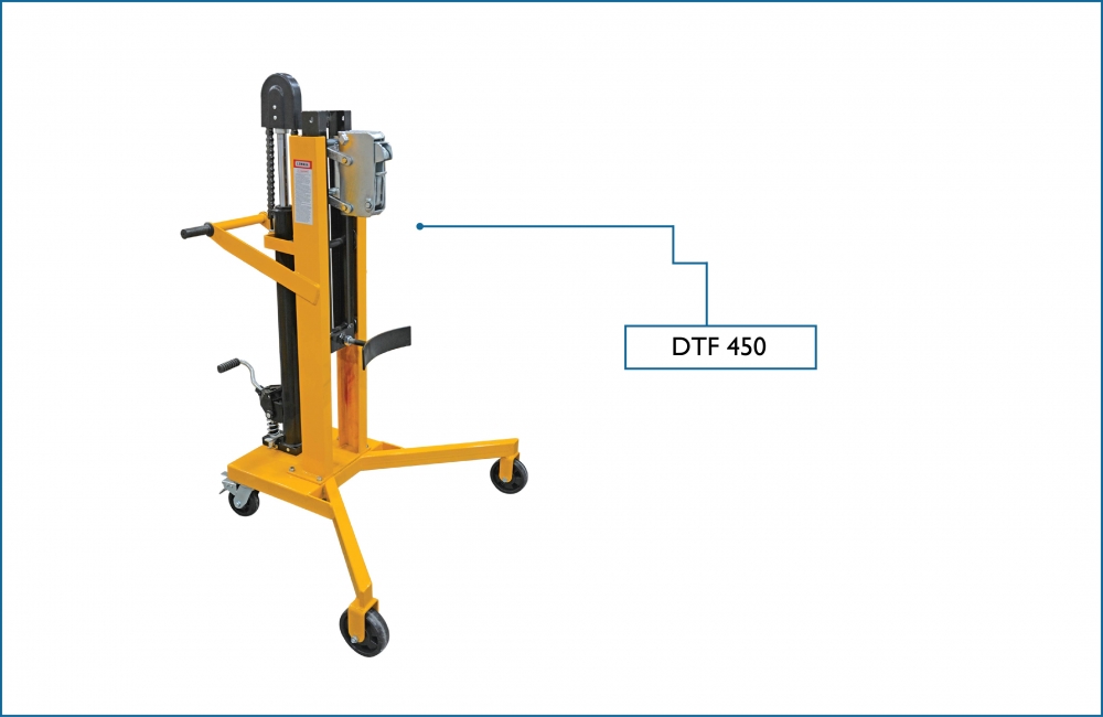 KOMTEC Foot Pump Drum Porter