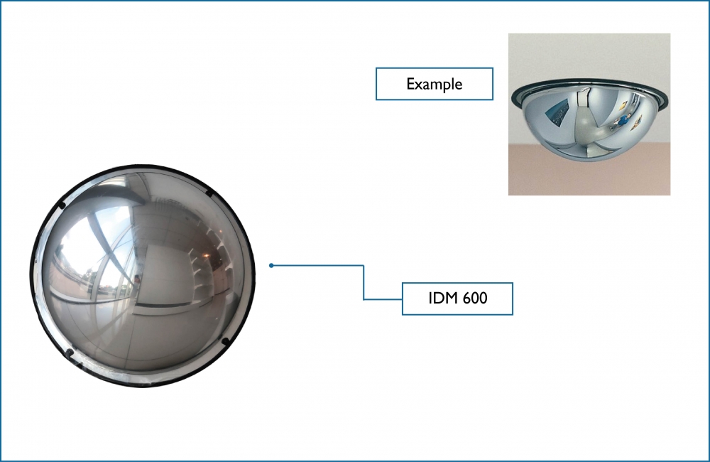 SAFER Indoor Dome Mirror