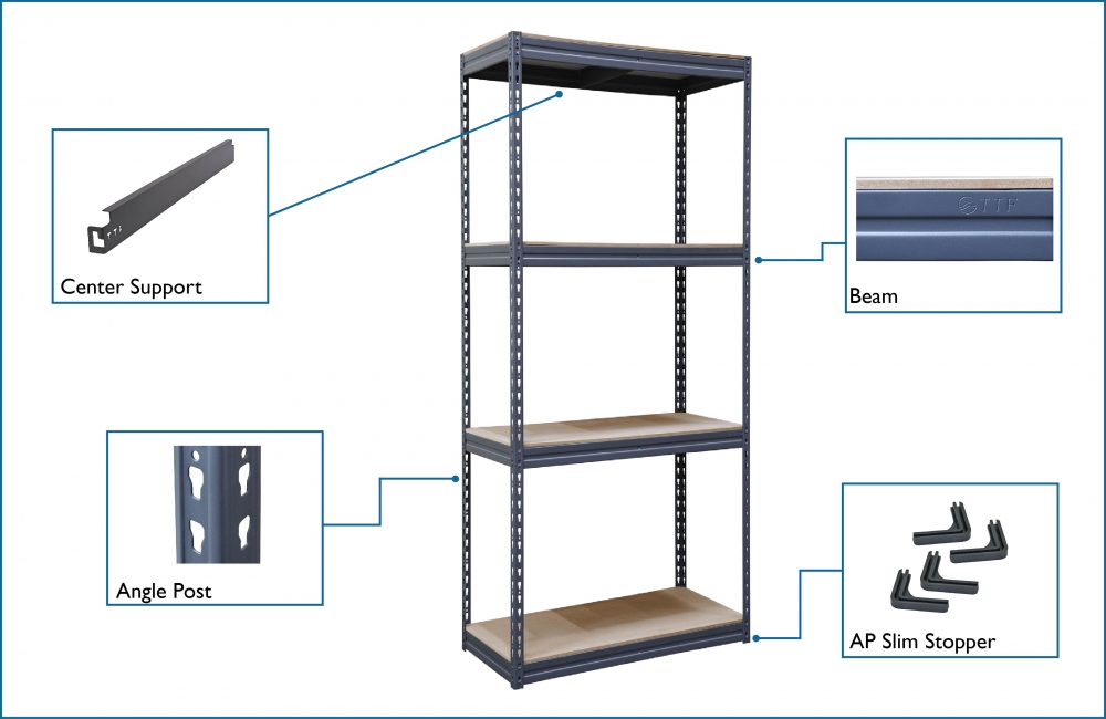 TTF Boltless Racking, Metal Storage Rack, Shelving Rack