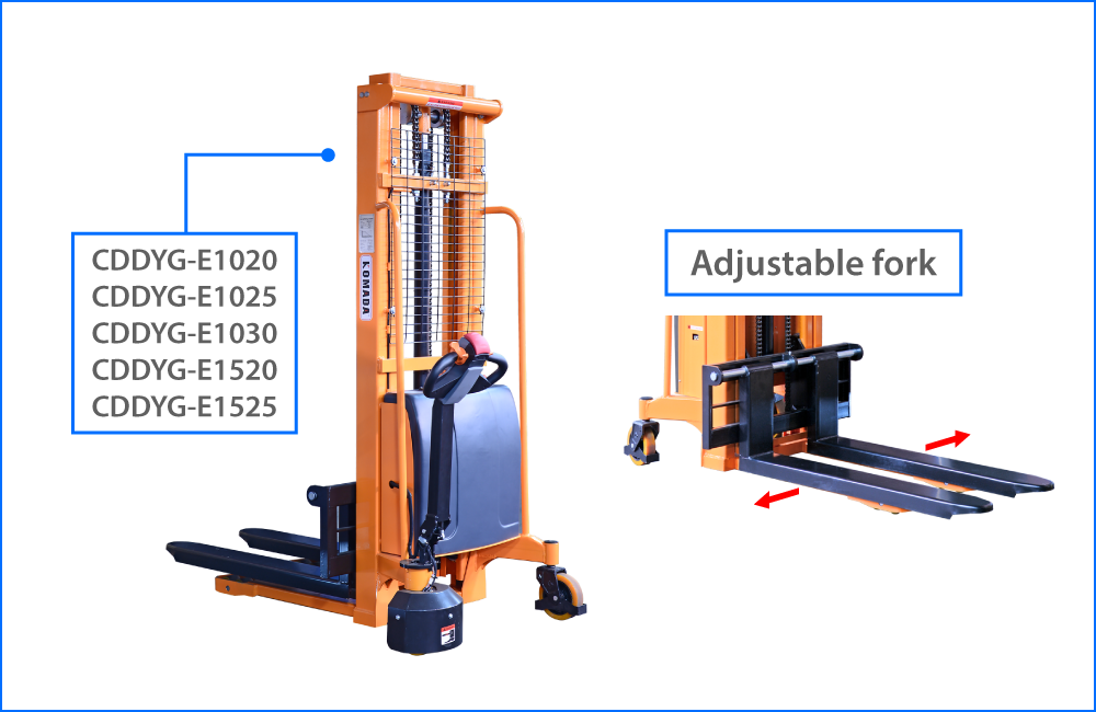 KOMADA Economic Pro Powered Stacker