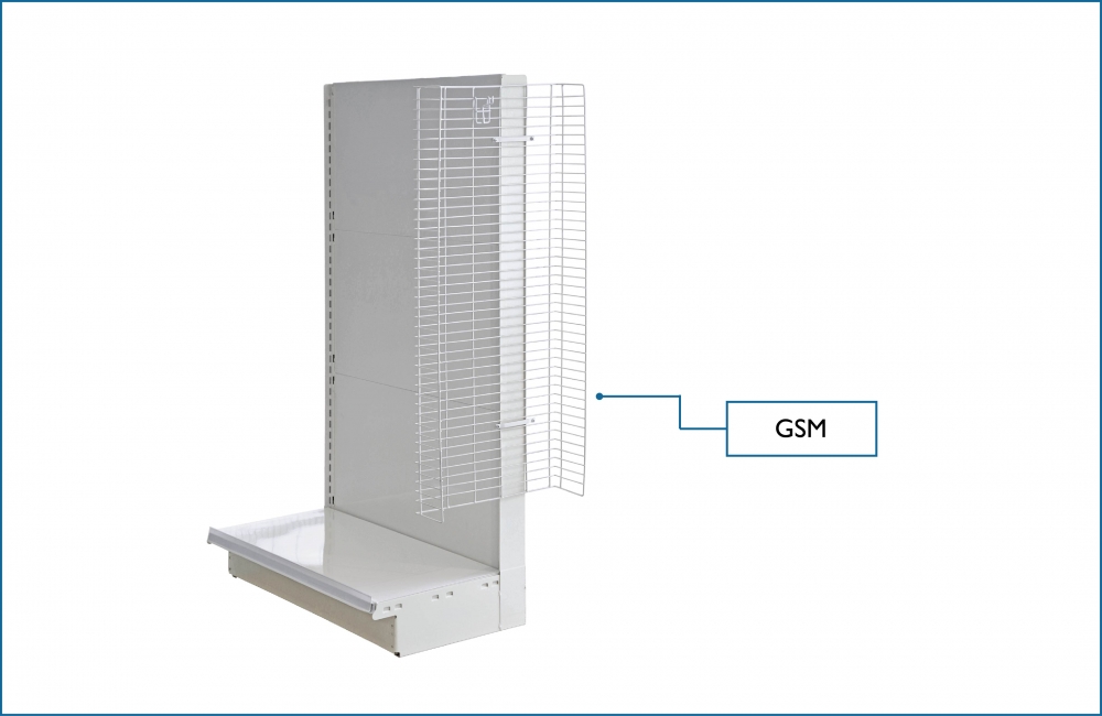 Gondola Side Mesh with Bracket