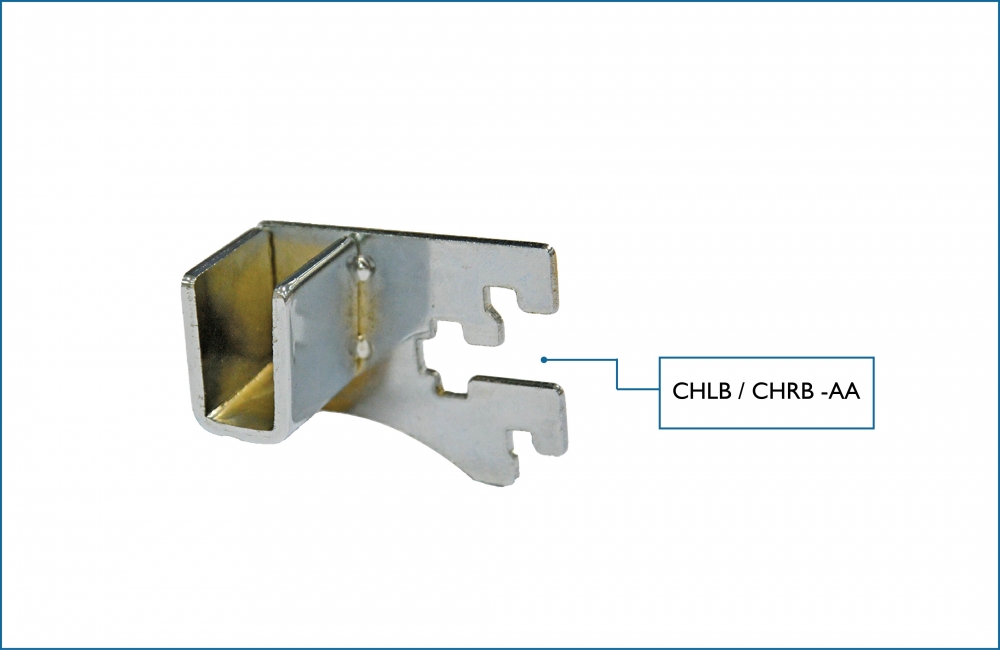 Chrome Bar Bracket-AA