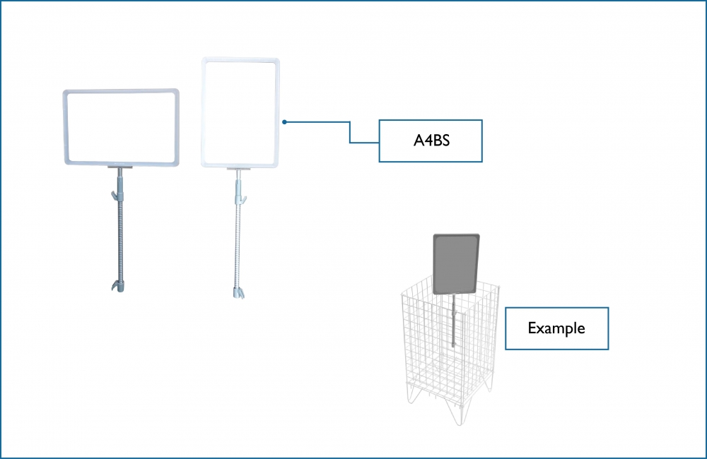 A4 Basket Sign